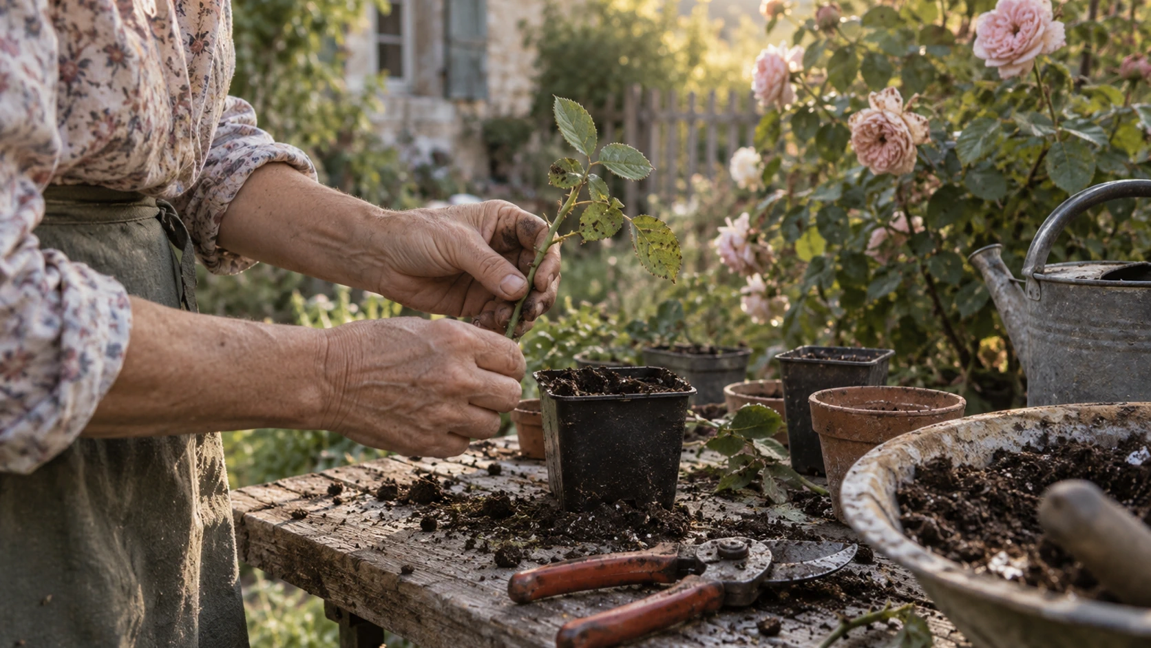 Réussir le bouturage rosier pour multiplier vos variétés