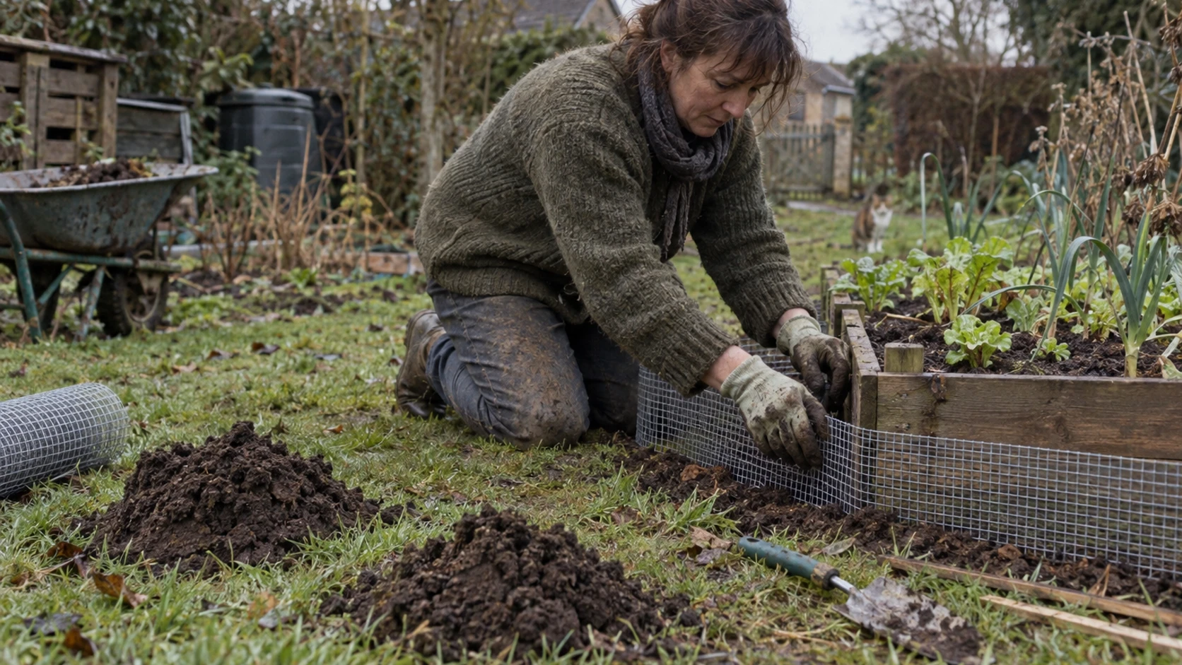 Quelle protection anti taupe choisir pour votre jardin ?