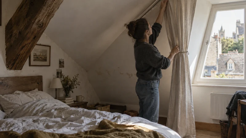 Rideau sous pente : nos conseils pratiques pour une installation parfaite