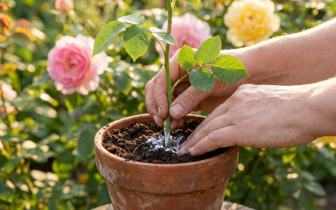 Réussir le bouturage rosier pour multiplier vos variétés