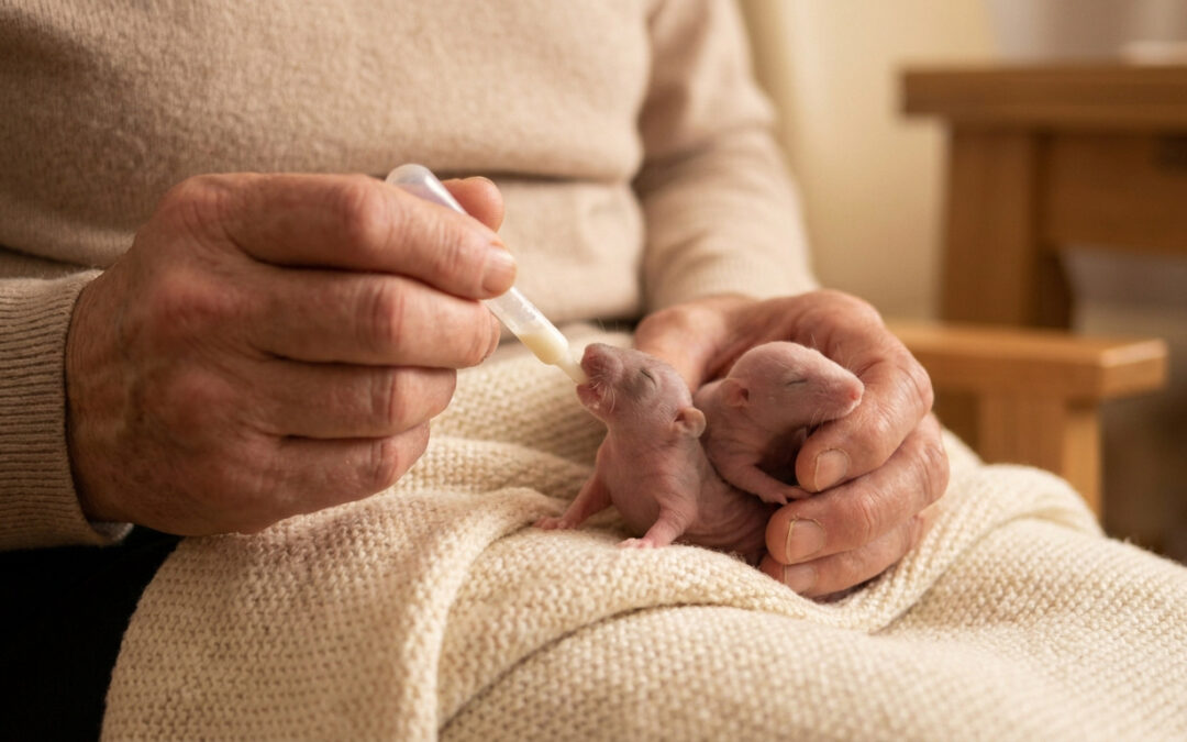 Comment prendre soin d&rsquo;un bebe rat et assurer sa survie