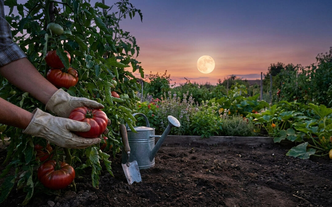 Calendrier lunaire septembre : jardiner avec les astres